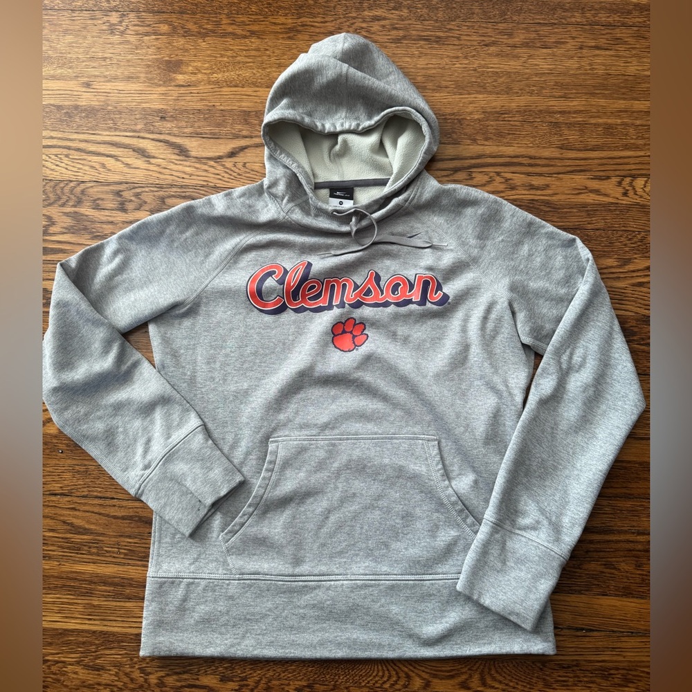 #393 Nike Gray Clemson Women’s Hoodie
